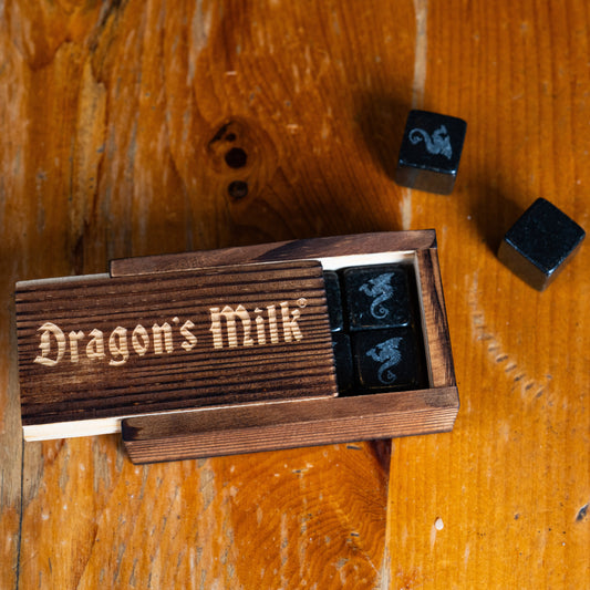 Dragon's Milk Whiskey Stones Set