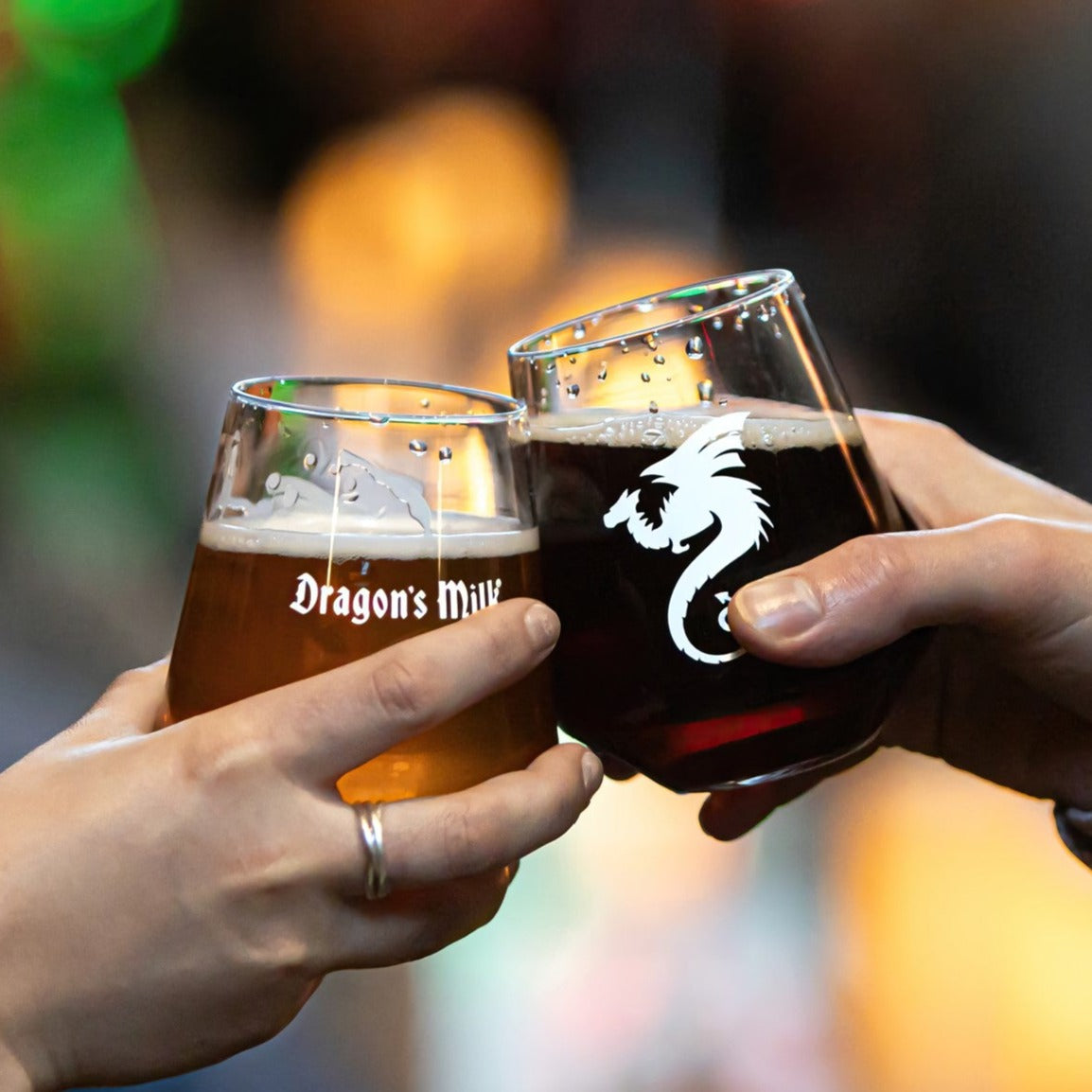 Dragon's Milk Snifter Glass